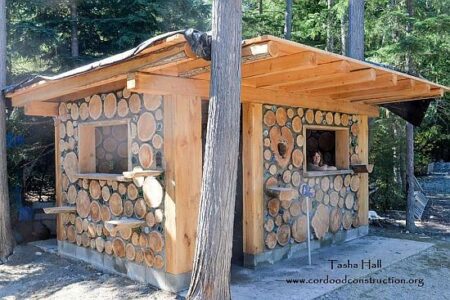 Cordwood Chicken Coops Image